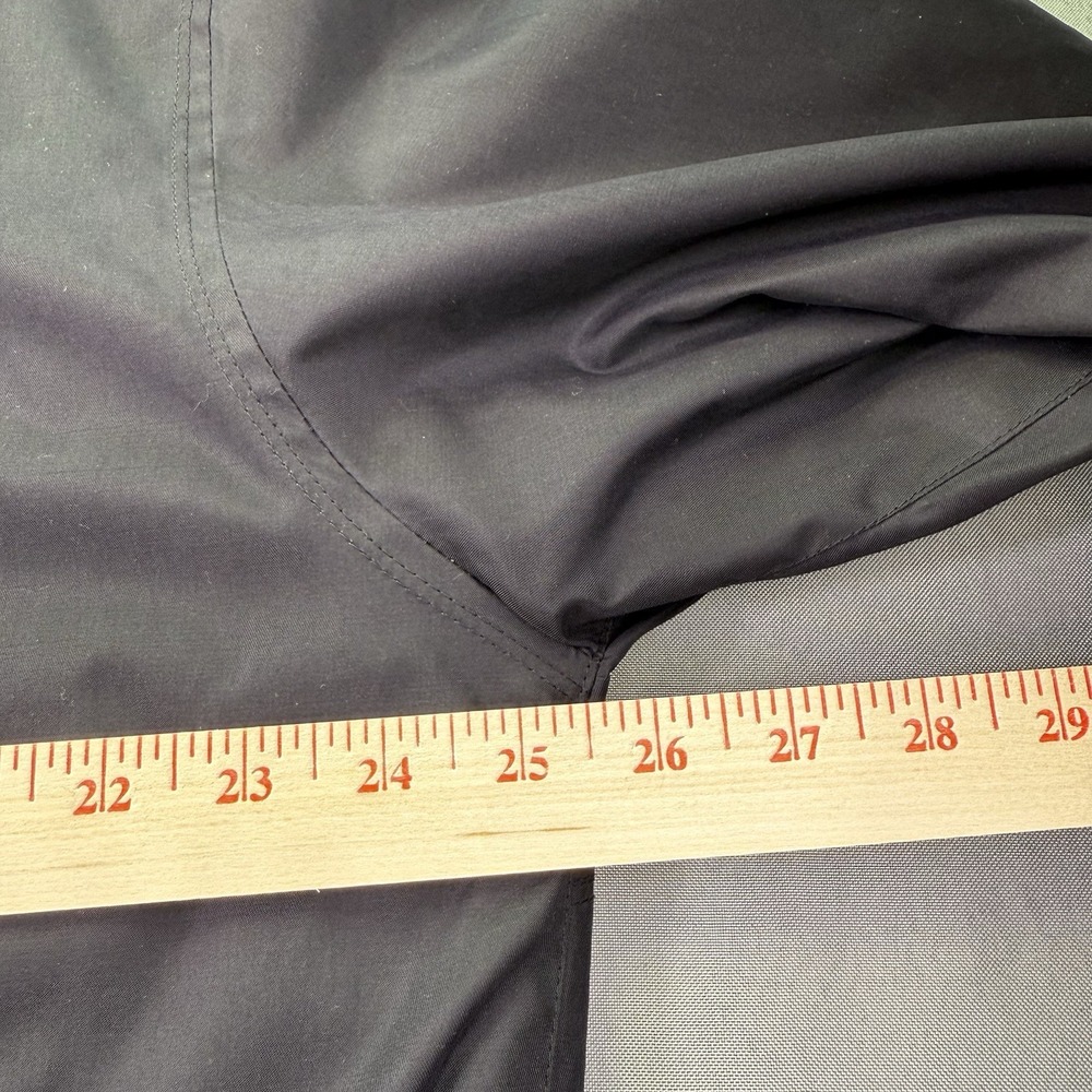 London Fog Men's Black Jacket Full Zip Pockets Elastic Waist Sz L Y2K‎ Retro - Picture 12 of 12